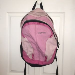 Pink Jansport Backpack